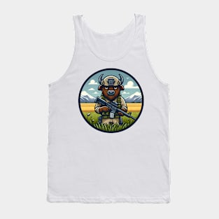 Tactical Bison Buffalo Tank Top